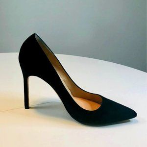 Manolo Blahnik Black Suede BB Pump